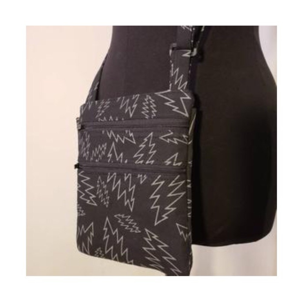 Grateful Dead Lightning Bolt Crossbody Bag